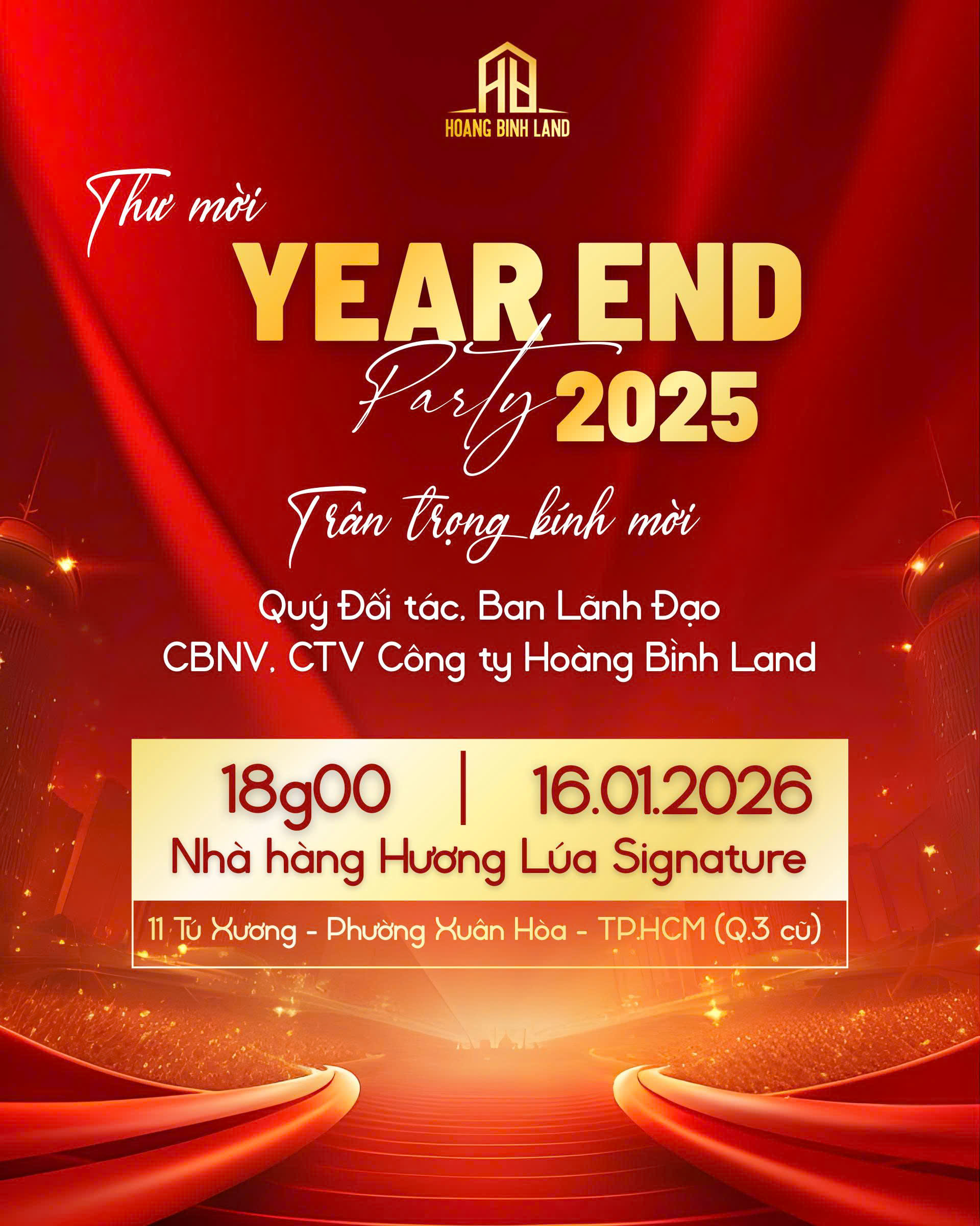  YEAR END PARTY 2025 – HOÀNG BÌNH LAND 