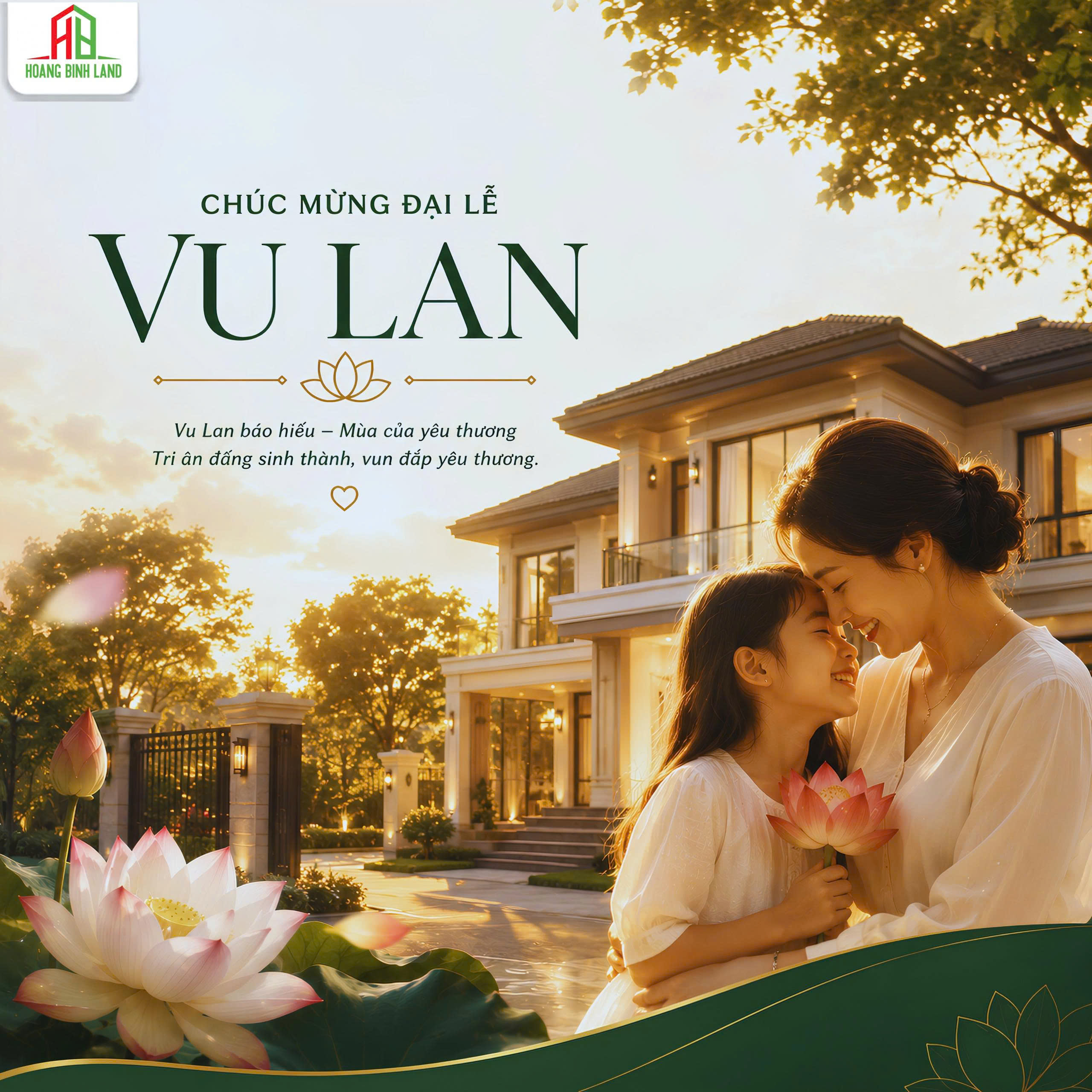 HOÀNG BÌNH LAND CHÚC MỪNG ĐẠI LỄ VU LAN NĂM 2026