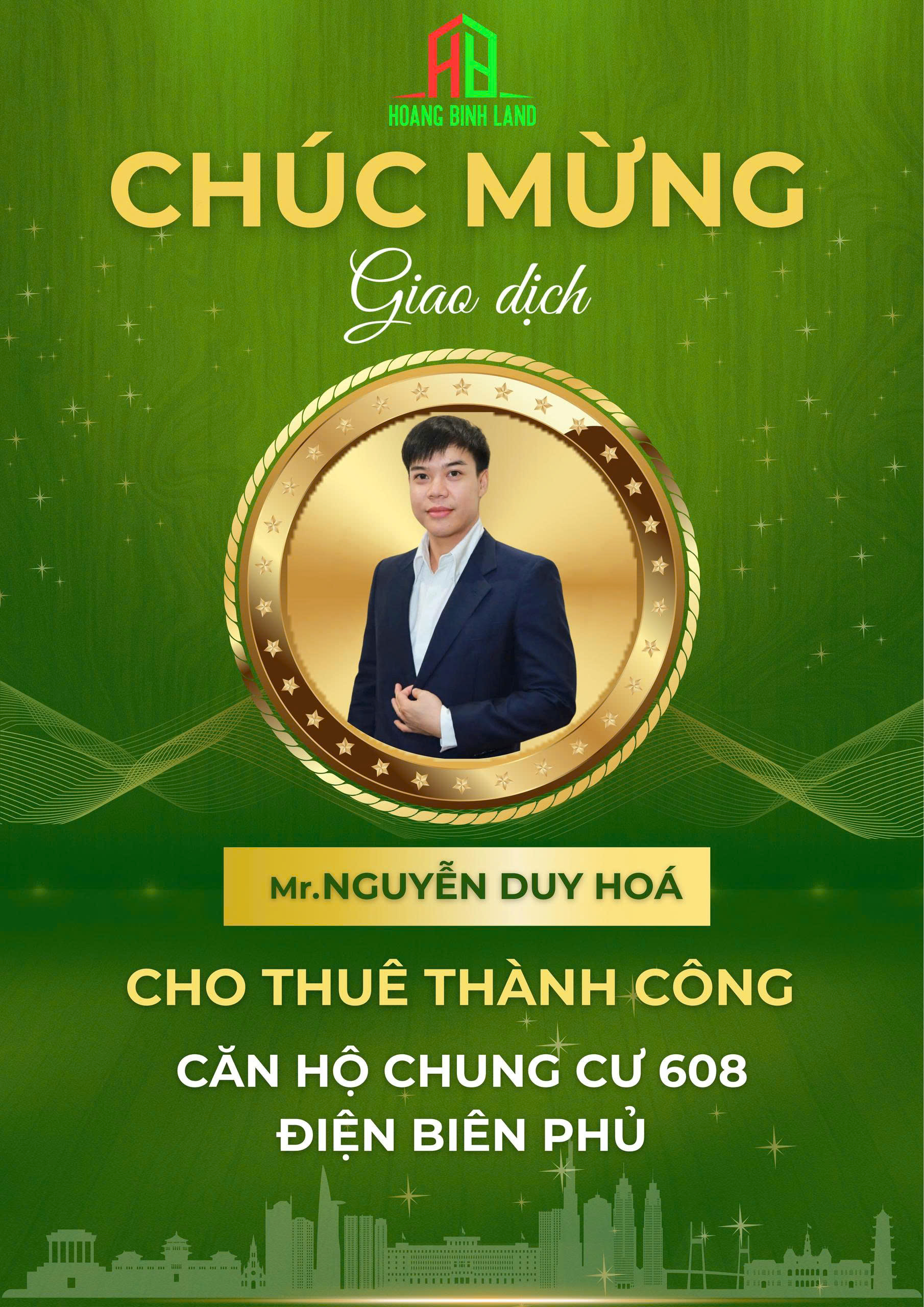 HOÀNG BÌNH LAND TIẾP TỤC GHI NHẬN THÊM MỘT GIAO DỊCH THÀNH CÔNG TẠI THÁNG 8/2026