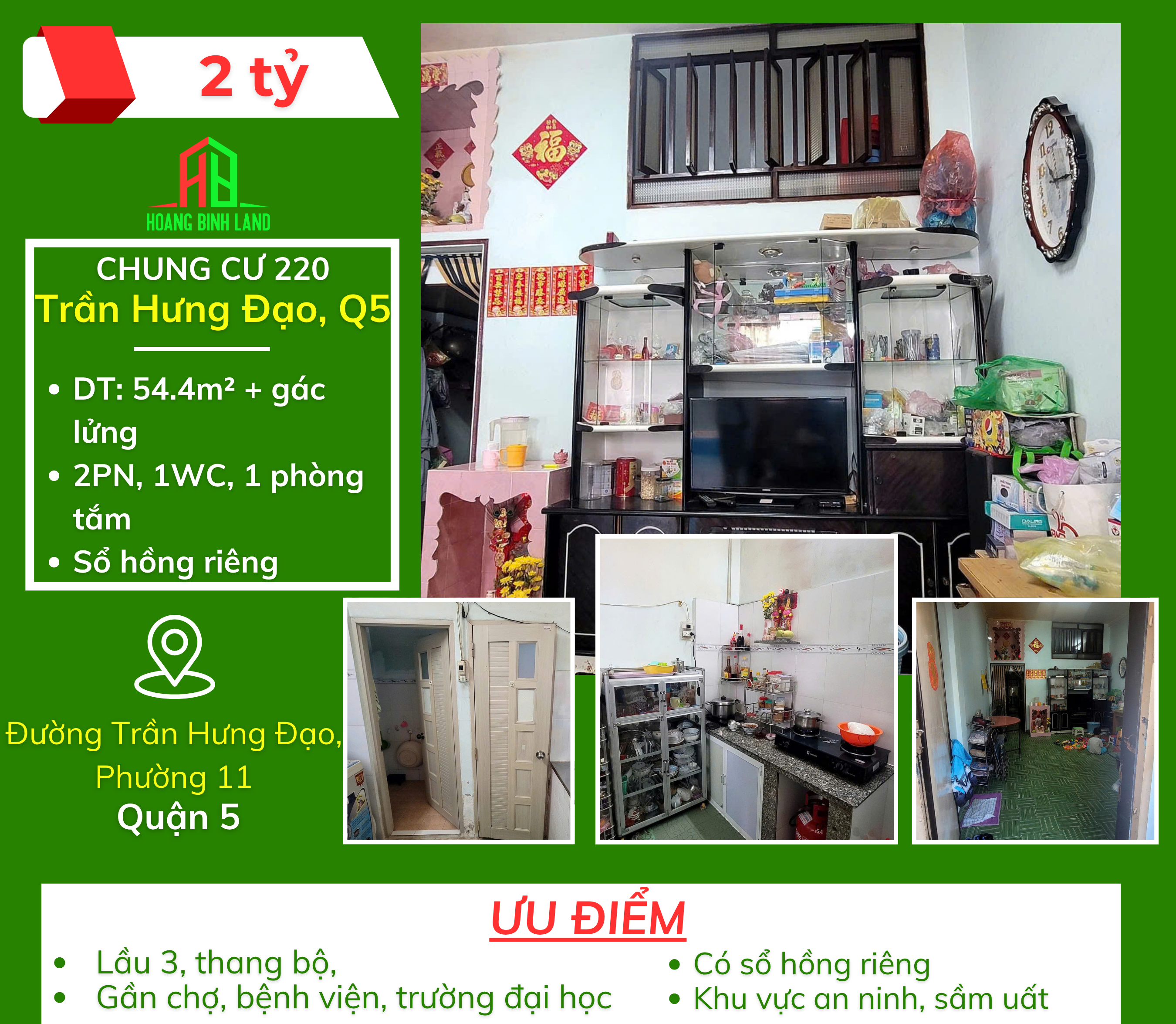 CHUNG CƯ TRẦN HUNG ĐẠO - QUẬN 5