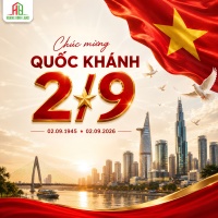 HOÀNG BÌNH LAND CHÚC MỪNG NGÀY LỄ QUỐC KHÁNH 02/9/2026