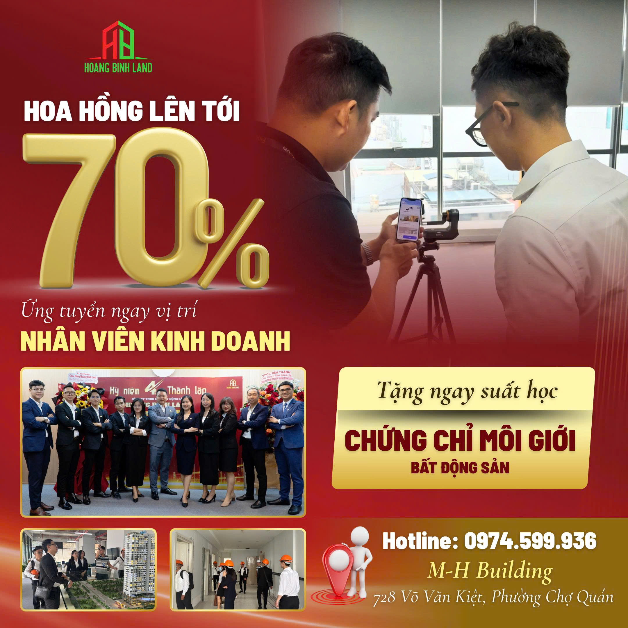 BƯỚC VÀO NGÀNH BẤT ĐỘNG SẢN - MỞ LỐI THÀNH CÔNG CÙNG HOÀNG BÌNH LAND 