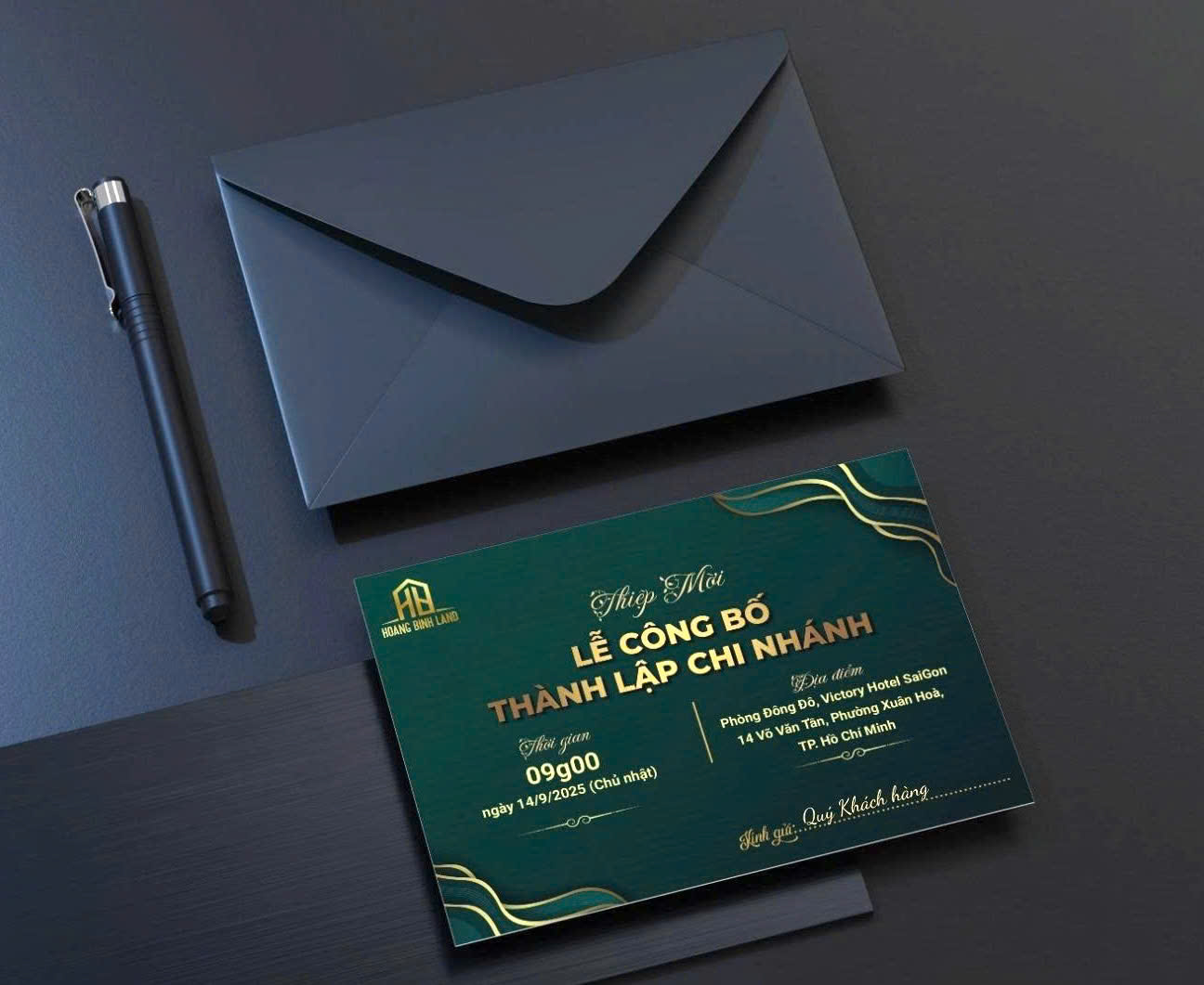  HOÀNG BÌNH LAND – LỄ CÔNG BỐ THÀNH LẬP CHI NHÁNH 