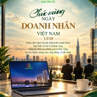 HOÀNG BÌNH LAND CHÚC MỪNG NGÀY DOANH NHÂN VIỆT NAM 13/10 