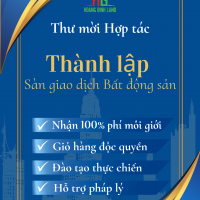 THƯ MỜI HỢP TÁC – THÀNH LẬP SÀN GIAO DỊCH BẤT ĐỘNG SẢN